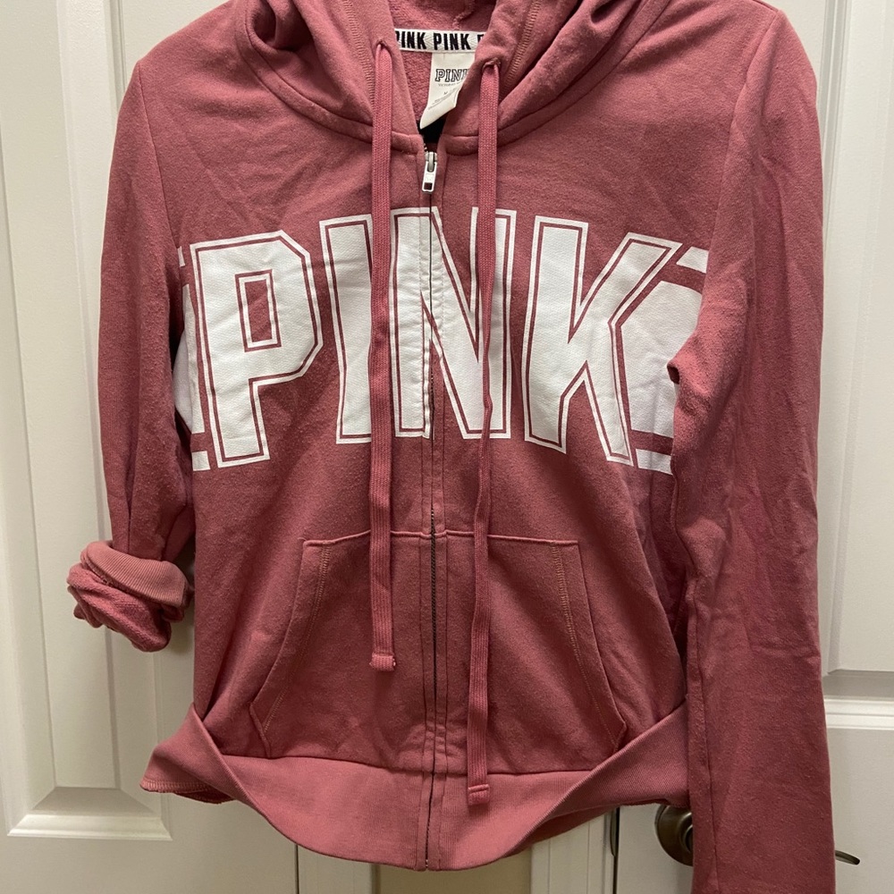 PINK Full Zip Hoodie